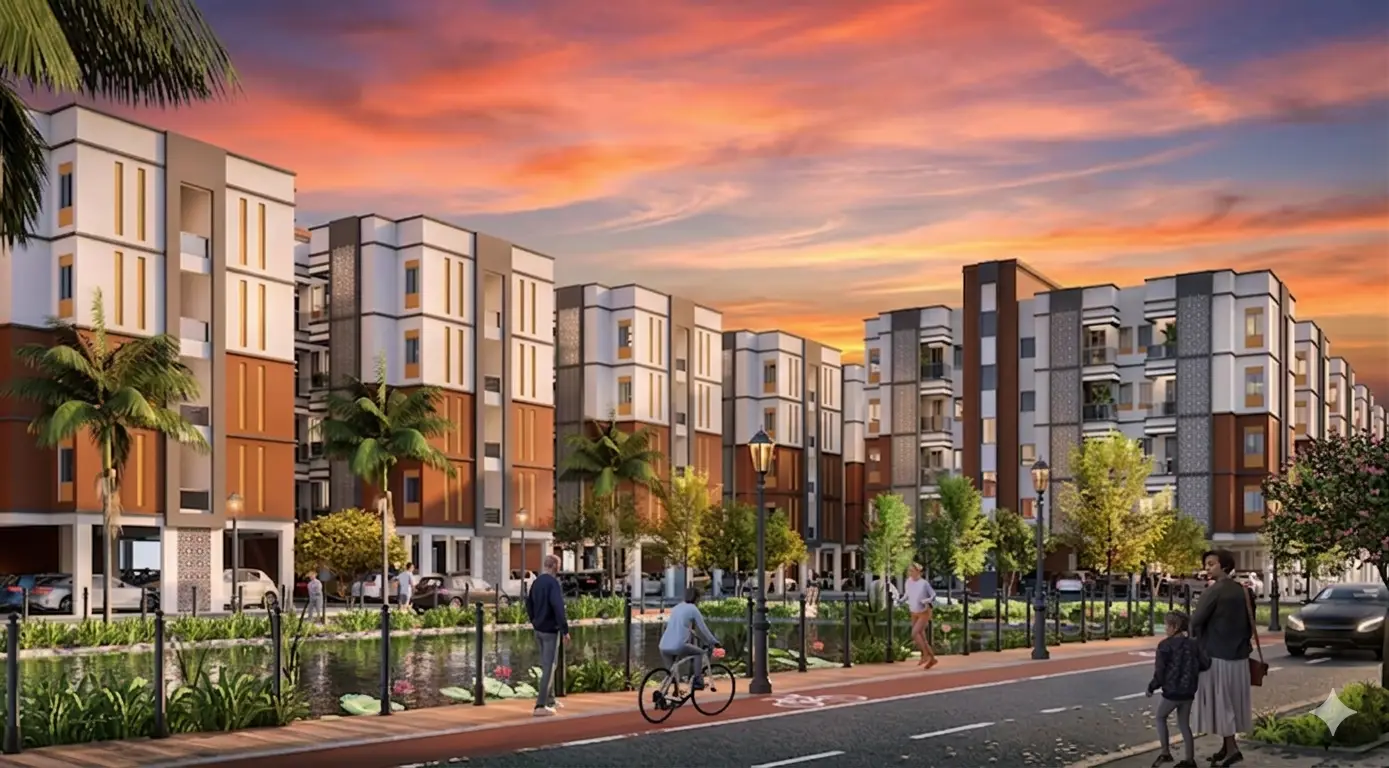Arbanique City Gated Community Flats Starts at just 10.5 Lakh only