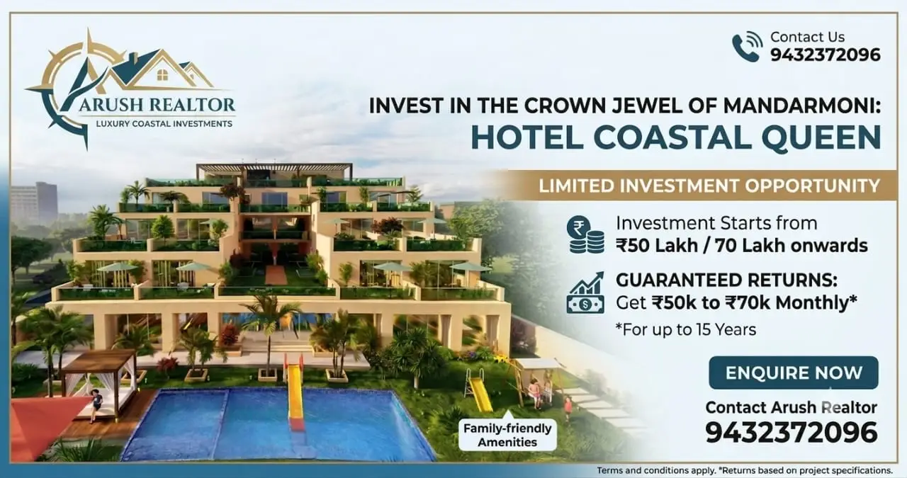 Invest in Hotel Coastal Queen Mandarmani | Guaranteed Returns